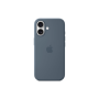 Apple iPhone 17 Silicone Case with MagSafe - Anchor Blue , Apple