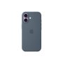 Apple iPhone 17 Silicone Case with MagSafe - Anchor Blue , Apple