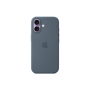 Apple iPhone 17 Silicone Case with MagSafe - Anchor Blue , Apple