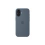 Apple iPhone 17 Silicone Case with MagSafe - Anchor Blue , Apple