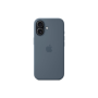 Apple iPhone 17 Silicone Case with MagSafe - Anchor Blue , Apple