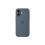 Apple iPhone 17 Silicone Case with MagSafe - Anchor Blue , Apple