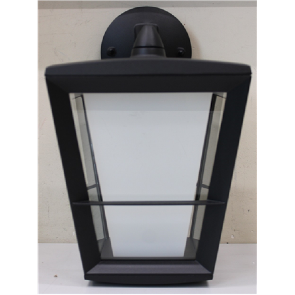 SALE OUT. , Philips Hue WCA Econic Outdoor Wall Lantern , 15 W , 2000-6500 Hue White Colour Ambiance , DAMAGED PACKAGING , 24 month(s)