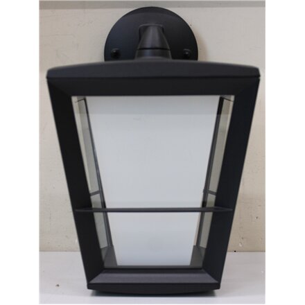 SALE OUT. , Philips Hue WCA Econic Outdoor Wall Lantern , 15 W , 2000-6500 Hue White Colour Ambiance , DAMAGED PACKAGING , 24 month(s)