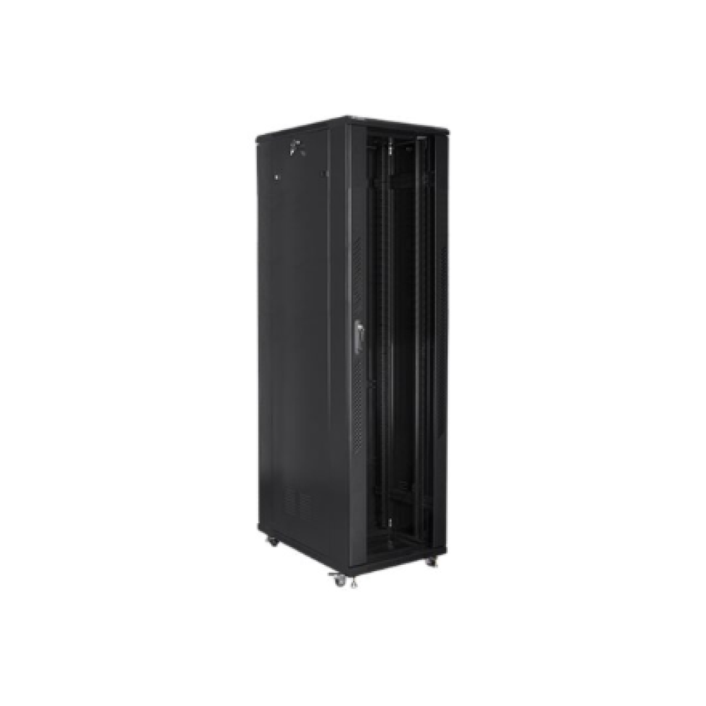 Lanberg Rack cabinet 19 free-standing 47U/800x1000 (flat pack), black , Lanberg
