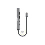PORT CONNECT , USB-C Hub with 4 USB ports, 1X USB-C, 100W