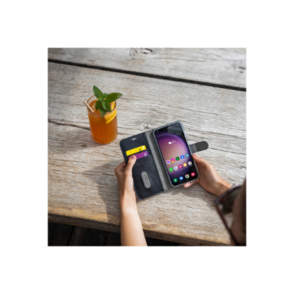 Fixed Opus , Book Case , Samsung , Galaxy A57 5G , Synthetic leather , Black