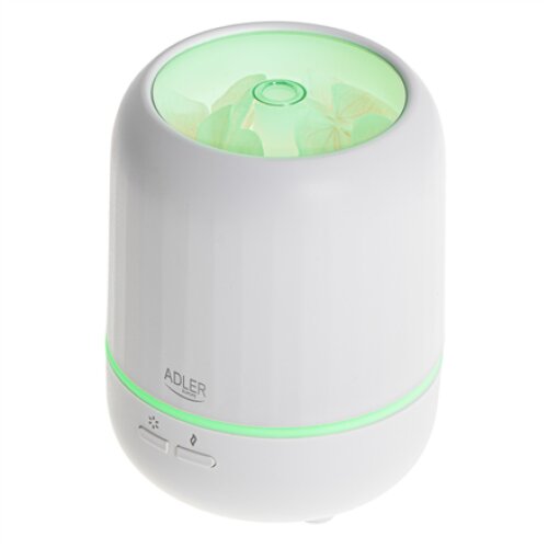 Adler , Ultrasonic aroma diffuser 3in1 , AD 7968 , Ultrasonic , Suitable for rooms up to 25 m² , White