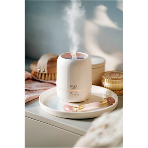 Adler , Ultrasonic aroma diffuser 3in1 , AD 7968 , Ultrasonic , Suitable for rooms up to 25 m² , White