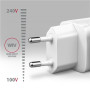 AXAGON Wallcharger 1x port USB-C, PD3.0 / PPS /QC4+/AFC/FCP/Apple, 20W , ACU-PD20W