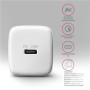 AXAGON Wallcharger 1x port USB-C, PD3.0 / PPS /QC4+/AFC/FCP/Apple, 20W , ACU-PD20W