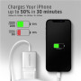 AXAGON Wallcharger 1x port USB-C, PD3.0 / PPS /QC4+/AFC/FCP/Apple, 20W , ACU-PD20W