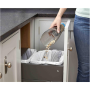 BLACK & DECKER , Vacuum Cleaner , NVC215WA-QW , Cordless operating , 7.2 V , Operating time (max) 10 min , Blue/Gray