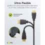 Goobay 80104 Soft HDMI High-Speed Cable with Ethernet , Soft , 3 m
