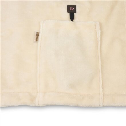 Tristar Cordless heating blanket, 150 x 80 cm , BW-4787 , Number of heating levels 3 , Number of persons 1 , Washable , Fleece , 10 W , Beige