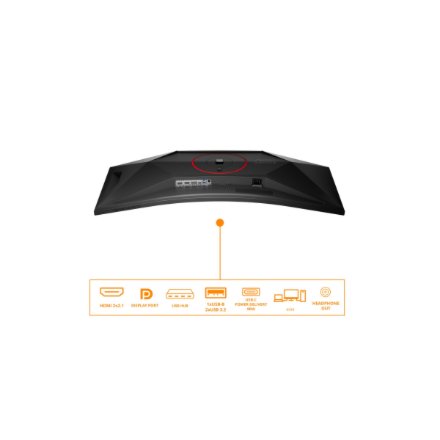 AOC CU34G4ZCA Curved 34 3440x1440/21:9/1ms HDMI, DisplayPort, USB, Audio out , AOC