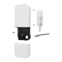 MikroTik wAP ax Dual-Band Gigabit Ethernet X2 , wAPG-5HaxD2HaxD , 10/100/1000 Mbit/s , Ethernet LAN (RJ-45) ports 2 , Mesh Support No , MU-MiMO No , No mobile broadband