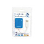 Logilink , USB 2.0 Hub 4-Port, Smile, Blue