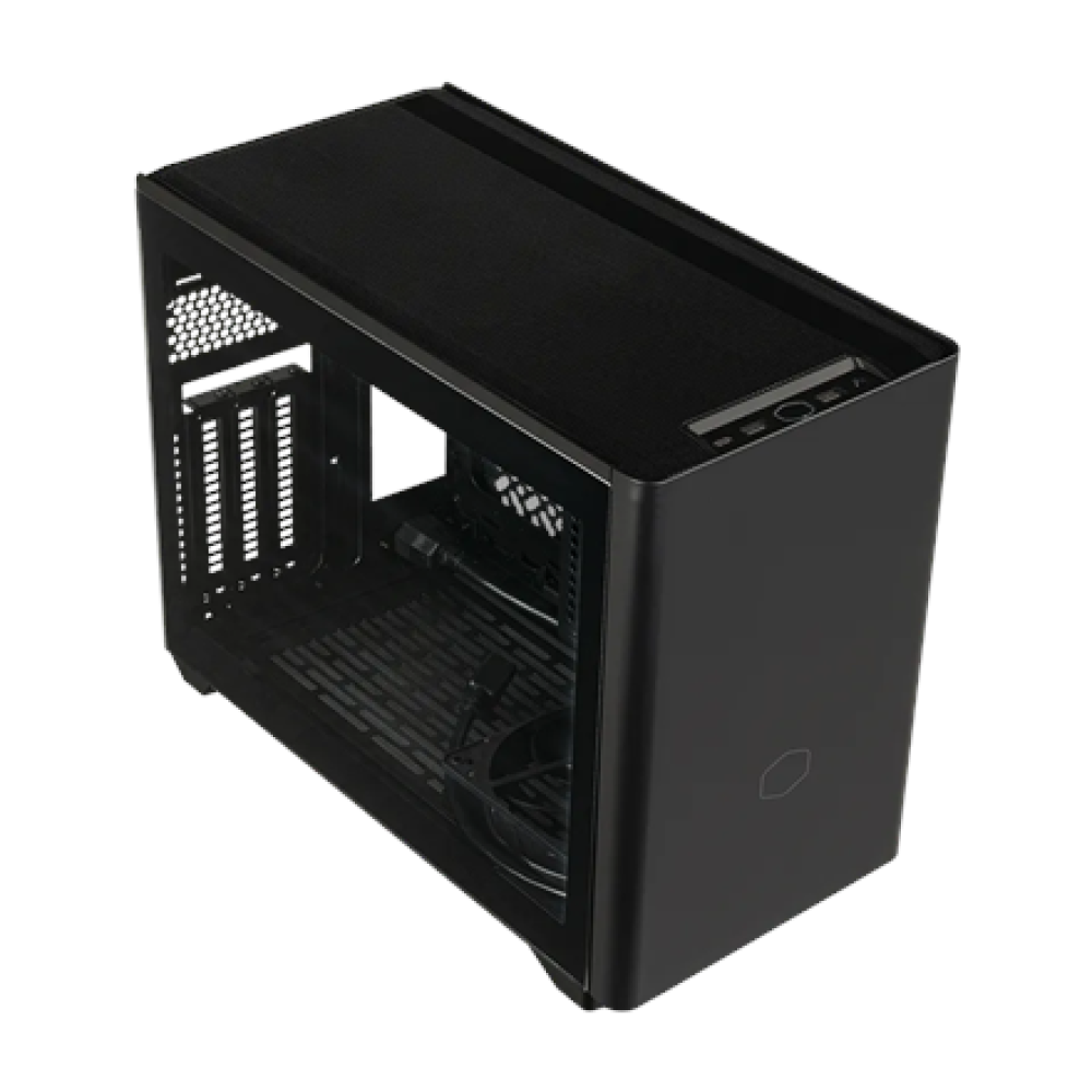 Cooler Master MasterBox NR200P V2 , Black , Mini ITX , Power supply included No