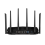 Dual Band WiFi6 Gigabit Router , TUF Gaming AX6000 , 802.11ax , 1148+4804 Mbit/s , 10/100/1000 Mbit/s , Ethernet LAN (RJ-45) ports 5 , Mesh Support Yes , MU-MiMO Yes , No mobile broadband , Antenna type External