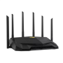 Dual Band WiFi6 Gigabit Router , TUF Gaming AX6000 , 802.11ax , 1148+4804 Mbit/s , 10/100/1000 Mbit/s , Ethernet LAN (RJ-45) ports 5 , Mesh Support Yes , MU-MiMO Yes , No mobile broadband , Antenna type External