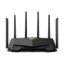 Dual Band WiFi6 Gigabit Router , TUF Gaming AX6000 , 802.11ax , 1148+4804 Mbit/s , 10/100/1000 Mbit/s , Ethernet LAN (RJ-45) ports 5 , Mesh Support Yes , MU-MiMO Yes , No mobile broadband , Antenna type External