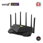 Dual Band WiFi6 Gigabit Router , TUF Gaming AX6000 , 802.11ax , 1148+4804 Mbit/s , 10/100/1000 Mbit/s , Ethernet LAN (RJ-45) ports 5 , Mesh Support Yes , MU-MiMO Yes , No mobile broadband , Antenna type External