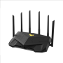 Dual Band WiFi6 Gigabit Router , TUF Gaming AX6000 , 802.11ax , 1148+4804 Mbit/s , 10/100/1000 Mbit/s , Ethernet LAN (RJ-45) ports 5 , Mesh Support Yes , MU-MiMO Yes , No mobile broadband , Antenna type External