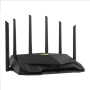 Dual Band WiFi6 Gigabit Router , TUF Gaming AX6000 , 802.11ax , 1148+4804 Mbit/s , 10/100/1000 Mbit/s , Ethernet LAN (RJ-45) ports 5 , Mesh Support Yes , MU-MiMO Yes , No mobile broadband , Antenna type External