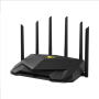 Dual Band WiFi6 Gigabit Router , TUF Gaming AX6000 , 802.11ax , 1148+4804 Mbit/s , 10/100/1000 Mbit/s , Ethernet LAN (RJ-45) ports 5 , Mesh Support Yes , MU-MiMO Yes , No mobile broadband , Antenna type External