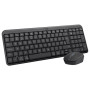 Logitech MK250 , Keyboard and Mouse Set , Wireless , Mouse included , Batteries included , Bluetooth , US International , Graphite