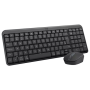 Logitech MK250 , Keyboard and Mouse Set , Wireless , Mouse included , Batteries included , Bluetooth , US International , Graphite