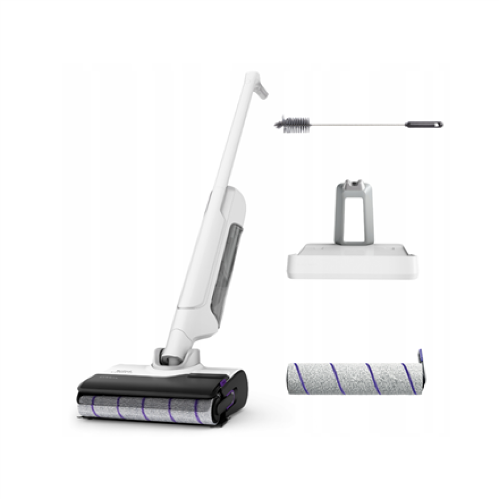 TEFAL Vacuum Cleaner , GF7540FO X-Clean 10 , Cordless operating , Stick , 200 W , 100-240 V , Operating time (max) 60 min , White/Silver