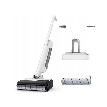 TEFAL Vacuum Cleaner , GF7540FO X-Clean 10 , Cordless operating , Stick , 200 W , 100-240 V , Operating time (max) 60 min , White/Silver