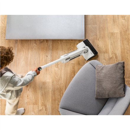 TEFAL Vacuum Cleaner , GF7540FO X-Clean 10 , Cordless operating , Stick , 200 W , 100-240 V , Operating time (max) 60 min , White/Silver