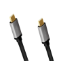Logilink , USB 2.0 Type-C , C/M to C/M, PD3, alu , CUA0106 USB 2.0 Type-C cable , USB-C (male) , USB-C (male)