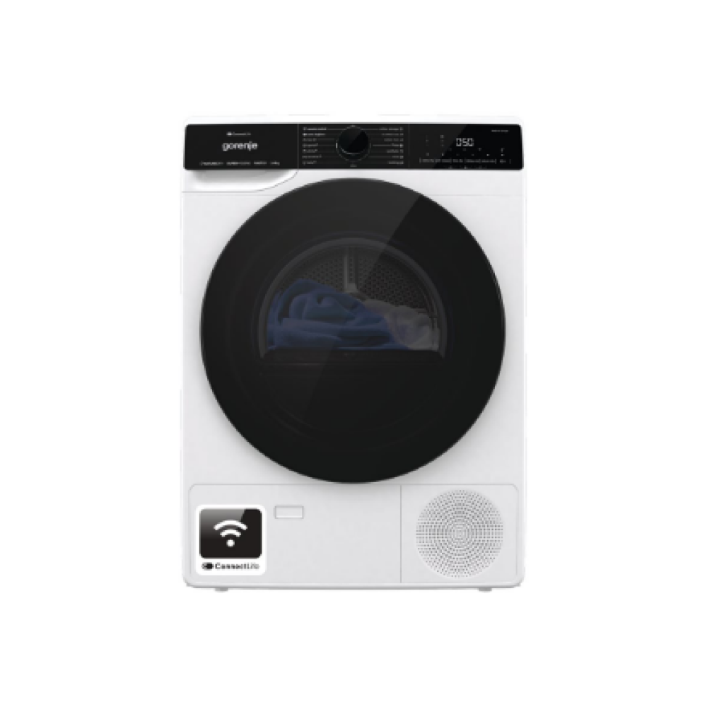 Gorenje Dryer Machine , DPNA83WIFI , Energy efficiency class A+++ , Front loading , 8 kg , LED , Depth 62.5 cm , Wi-Fi , White