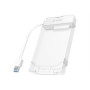 Raidsonic , ICY BOX , Adapter cable with protective a cover for 2.5 SATA hard disks to USB 3.0, blue Access LED , SATA , USB 3.0 , 2.5