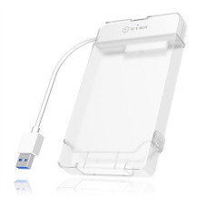 Raidsonic , ICY BOX , Adapter cable with protective a cover for 2.5 SATA hard disks to USB 3.0, blue Access LED , SATA , USB 3.0 , 2.5