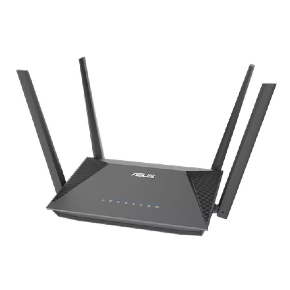 Asus RT-AX52 Pro AX3000 AiMesh wireless router , 802.11ax , 574/2402 Mbit/s , Ethernet LAN (RJ-45) ports 3 , Mesh Support Yes , MU-MiMO No , No mobile broadband , Antenna type External