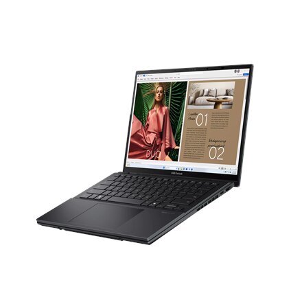 Asus Zenbook Duo UX8406CA-QL358X , Inkwell Gray , 14 , OLED , Touchscreen , FHD , 1920 x 1200 pixels , 60 Hz , Glossy , Intel Core Ultra 7 , 255H , 16 GB , LPDDR5X , Solid-state drive capacity 1000 GB , Intel Arc Graphics , Windows 11 Pro , 802.11be , Blu