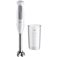 Braun , Hand Blender , MQ50001MWH , Hand Blender , 1000 W , Jar material BPA free , Jar capacity 0.6 L , White