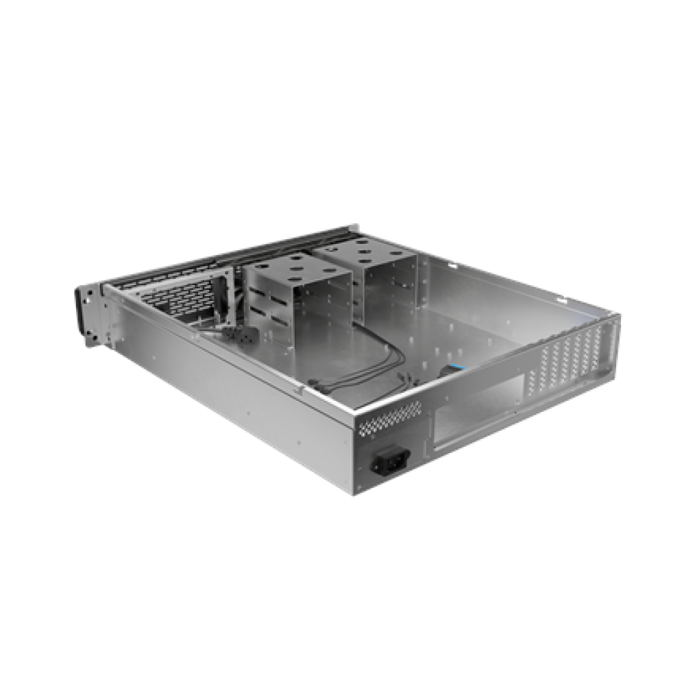 Lanberg Rackmount Server Chassis ATX 520/12 19/2U , SC01-5202-12B , Black