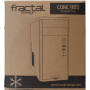 SALE OUT. Fractal Design Core 1100, Black , Fractal Design , CORE 1100 , Black , Micro ATX , DAMAGED PACKAGING, DENTED BODY