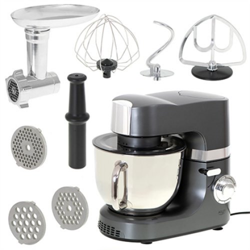 Adler , Planetary Food Processor , AD 4221 , 1200 W , Number of speeds 6 , Bowl capacity 7 L , Meat mincer , Steel