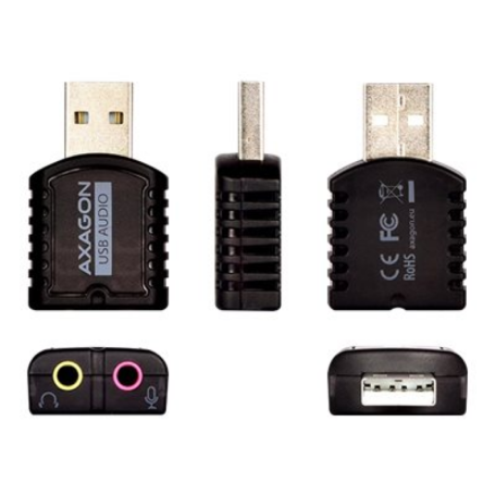 AXAGON , ADA-10 USB - Mini Audio Adapter