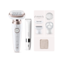 SES9-360 Braun Epilator , SES9-360 Silk épil 9 Flex 3D , Operating time (max) 50 min , Number of power levels 1 , Wet & Dry , White/Rose