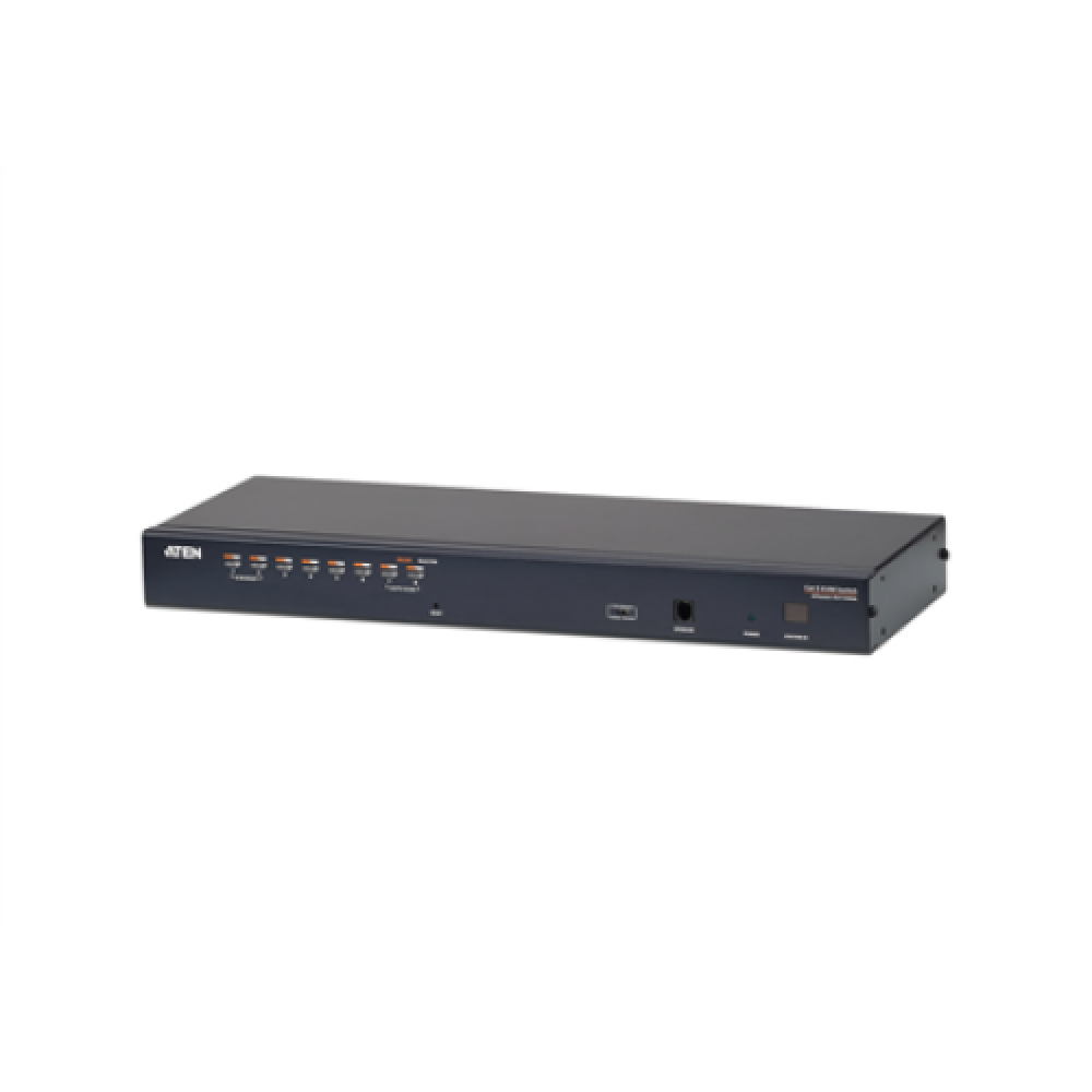 Aten KH1508A 8-Port Multi-Interface (DisplayPort, HDMI, DVI, VGA) Cat 5 KVM Switch