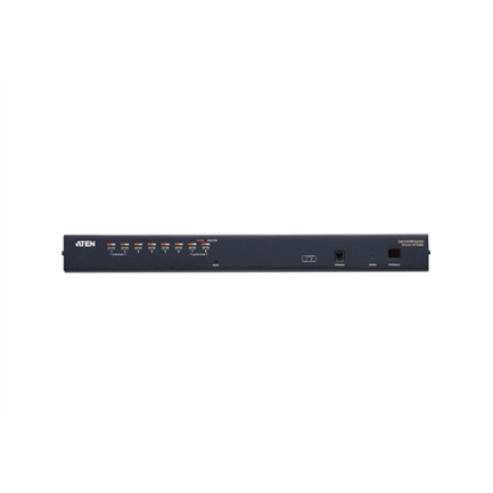 Aten KH1508A 8-Port Multi-Interface (DisplayPort, HDMI, DVI, VGA) Cat 5 KVM Switch