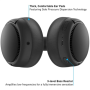 Panasonic , Deep Bass Wireless Headphones , RB-M500BE-K , Wireless , Over-ear , Microphone , Wireless , Black